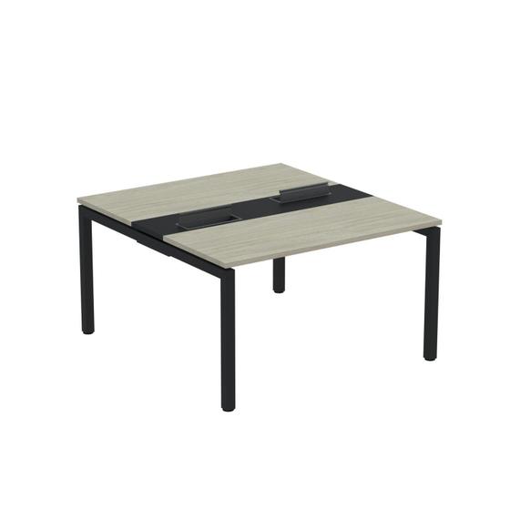 Imagem de Mesa Plataforma Dupla com Pé de Aço para Coworking 130x140/2p Pdc13/14/2p