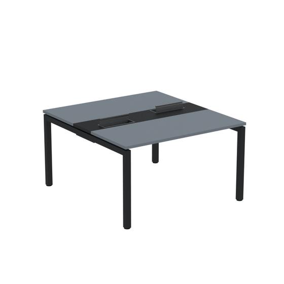 Imagem de Mesa Plataforma Dupla com Pé de Aço para Coworking 130x140/2p Pdc13/14/2p