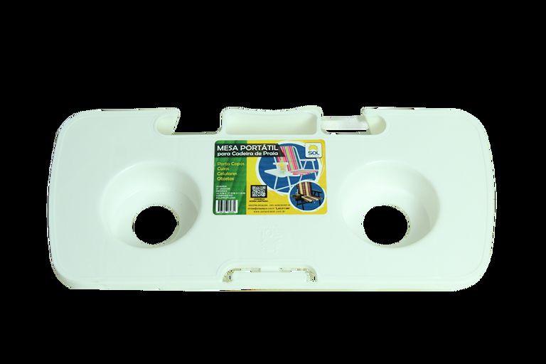Imagem de Mesa Portátil Cadeira de Praia Porta Objetos Copo Celular