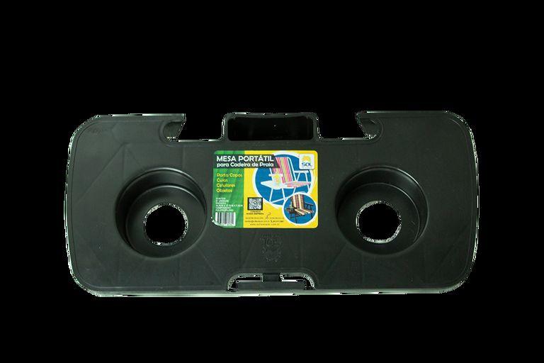 Imagem de Mesa Portátil Cadeira de Praia Porta Objetos Copo Celular