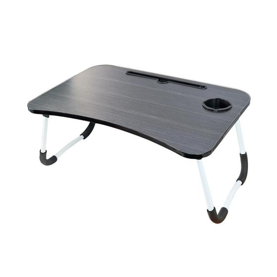 Imagem de Mesa portátil de mdf com caixa organizadora acoplada