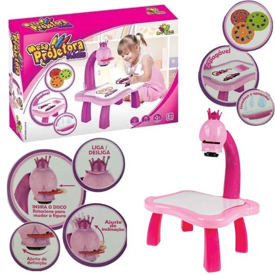 Mesa Projetor Lousa Mágica Desenho Infantil Educacional Kids Menor preço em Mesa Projetor Lousa Mágica Desenho Infantil Educacional Kids