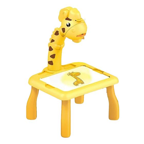 Imagem de Mesa Projetora P/ Desenhos Girafinha Com Canetinhas