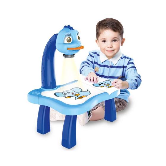 Imagem de Mesa Projetora Para Desenhar Azul Play e Learn Multikids - BR1600