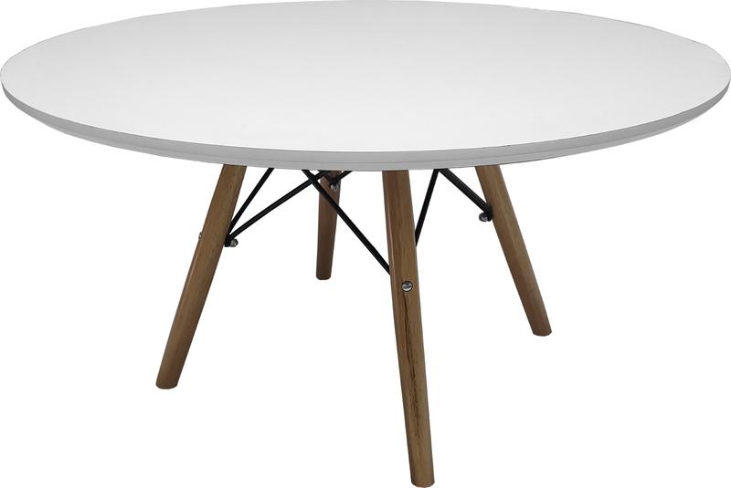 Imagem de Mesa Redonda 70cm Eiffel preta Charles Eames Infantil