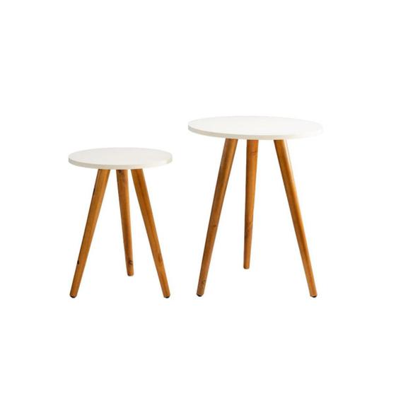 Mesa Redonda De Canto Apoio e Lateral Retro Pe Palito Menor preço em Mesa Redonda De Canto Apoio e Lateral Retro Pe Palito