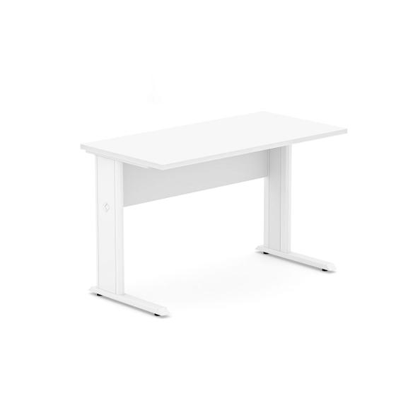 Imagem de Mesa Retangular COM PÉ Metalico Light Branco - Gebbwork