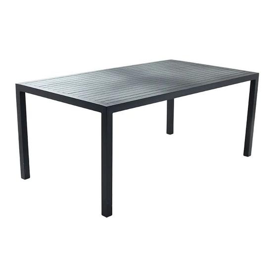 Imagem de Mesa Retangular Tavolo Alumínio 300x0,90Cm  Área Gourmet