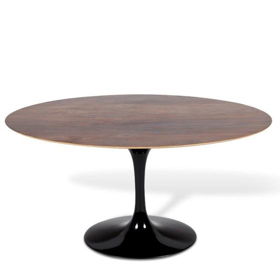 Imagem de Mesa Saarinen Tulipa Oval 137cm X 90cm Pau Ferro