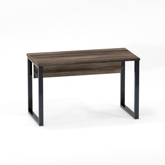 Imagem de Mesa Secretária Tubular P25 Pandin 1,20 M Walnut e Grafito