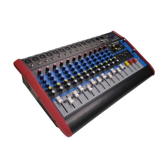 Imagem de Mesa Som Analógica Soundvoice Ma1230X 12C Amplificada 12