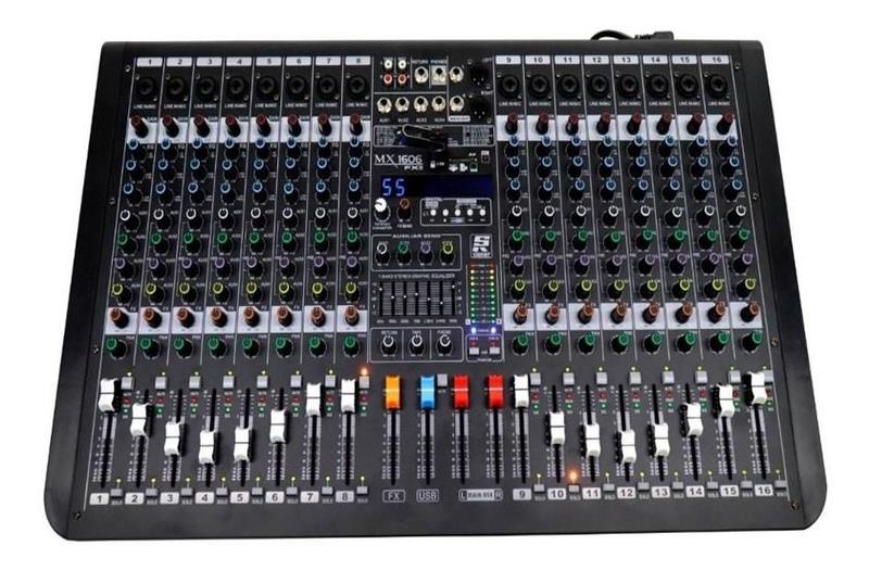 Mesa Som Staner 16 Canais Mx1606 Fxr C/ Usb E Bluetooth 4 Au Menor preço em Mesa Som Staner 16 Canais Mx1606 Fxr C/ Usb E Bluetooth 4 Au