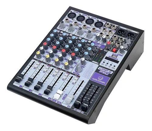 Imagem de Mesa Som Waldman 8 Canais CPP8-Fxu Bluetooth Modo Rec Bivolt Phantom Power