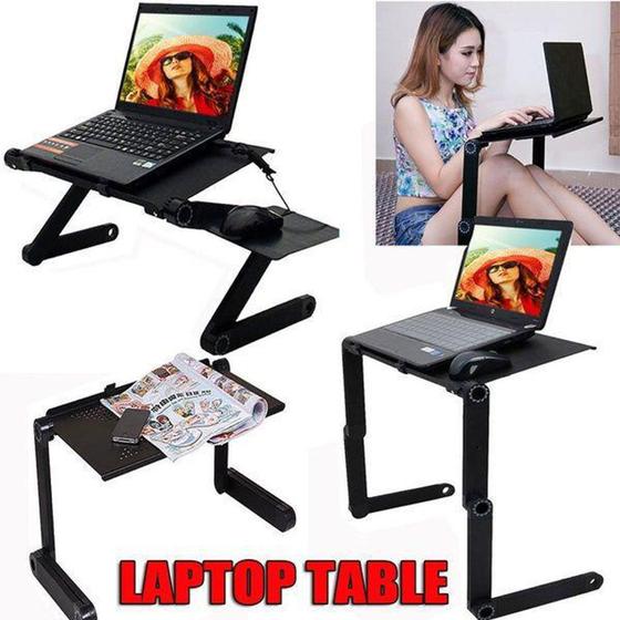 Mesa Suporte Apoio Notebook Multifuncional Cama Ventilação T8 Menor preço em Mesa Suporte Apoio Notebook Multifuncional Cama Ventilação T8