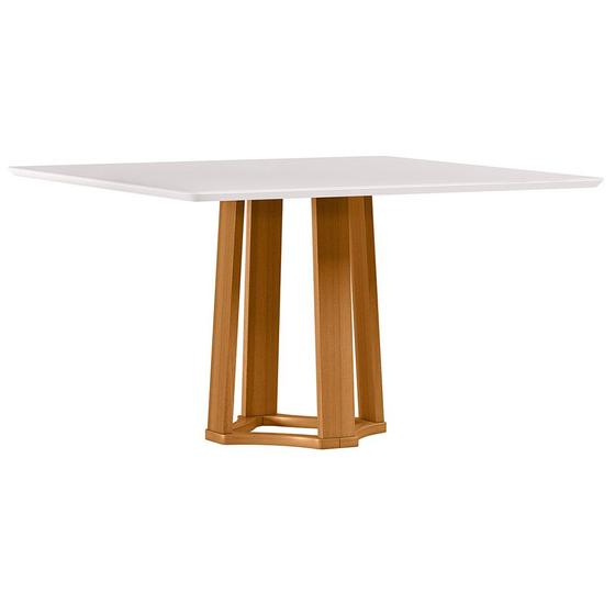 Imagem de Mesa Treviso 135x135cm - Ypê/Off White