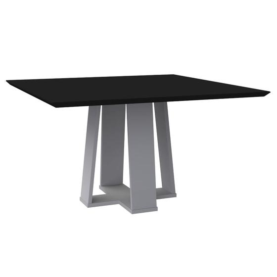 Imagem de Mesa Valência Off White 135x135 New Ceval