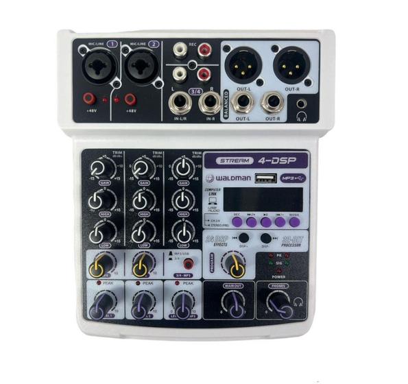 Imagem de Mesa waldman 4 canais st-4dsp interface de audio