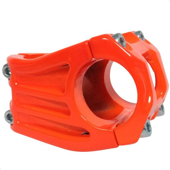 Imagem de Mesinha Avanço Suporte Guidão 31.8mm 45mm Mtb Bike Laranja Neon