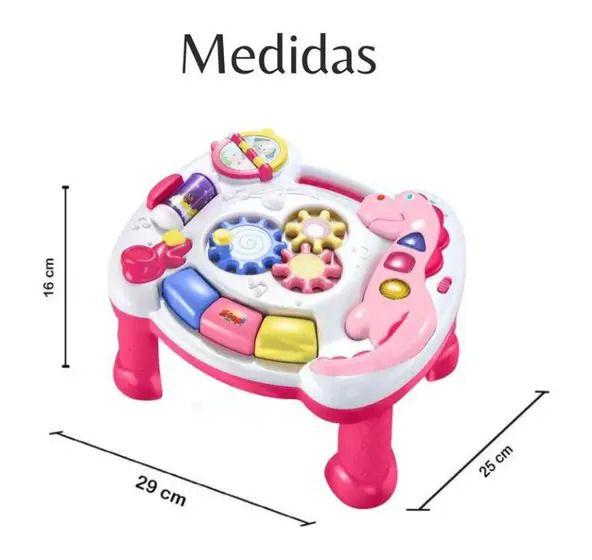 Mesinha de Atividades Infantil Rosa Zoop Toys ZP01041 Menor preço em Mesinha de Atividades Infantil Rosa Zoop Toys ZP01041