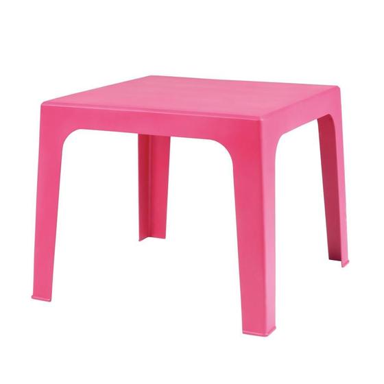 Imagem de Mesinha Kids Infantil Rosa 53X46 Cm Mor