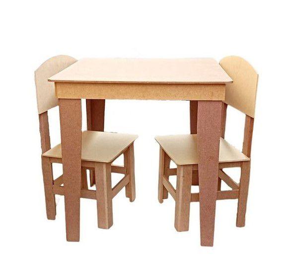 Mesinha Mesa Didática Escolinha Infantil + 2 Cadeiras Menor preço em Mesinha Mesa Didática Escolinha Infantil + 2 Cadeiras