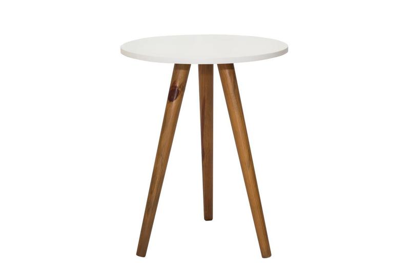 Mesinha Pequena Moderna Pé Palito Tripé Linda De Decoração é boa?