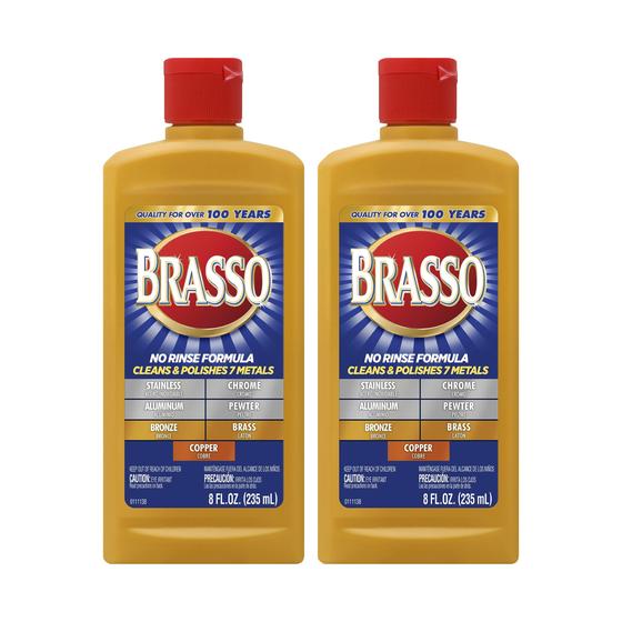 Imagem de Metal Polish Brasso 240 ml (pacote com 2)