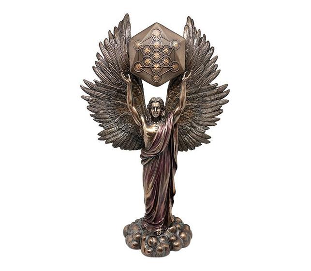 Imagem de Metatron Príncipe dos Serafim Escultura em Detalhes Rei dos Anjos