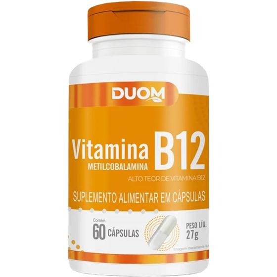 Imagem de Metilcobalamina Vitamina B12 1 Cápsula Ao Dia 60 Cápsulas