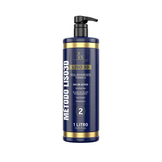 Imagem de Método 3D Kerastinni Gloss Reestruturante Óleo de Mutamba Pigmento Dual Color 1 Litro