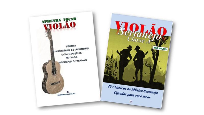 Imagem de Método Aprenda Tocar Violão + Clássicos Sertanejo 40 Músicas Cifradas