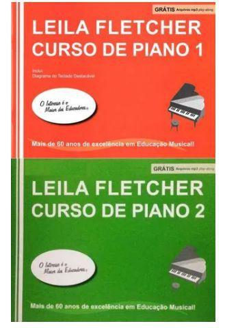 Imagem de Método Curso de Piano 1 e 2 - Leila Fletcher