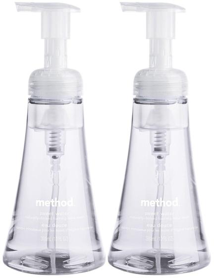 Imagem de Método de lavagem de mãos com espuma, água doce, 300 ml, pacote com 2
