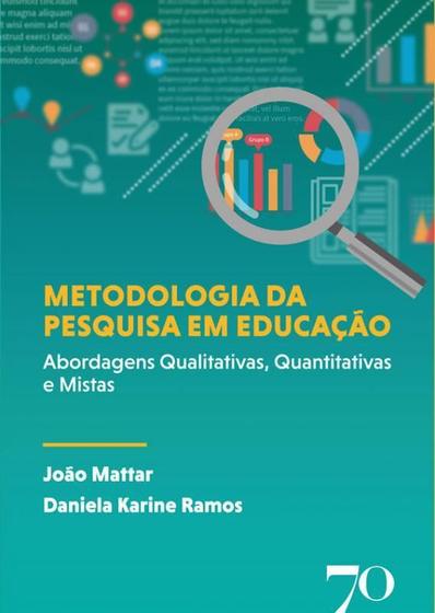 Imagem de Metodologia da pesquisa em educação - ALMEDINA BRASIL IMP.ED.COM.LIV