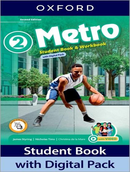 Imagem de Metro 2 sb/wb with digital pk - 2nd ed - OXFORD UNIVERSITY