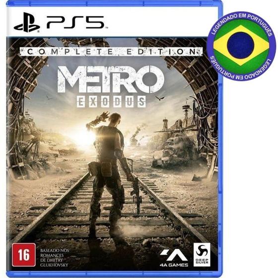 Imagem de Metro Exodus Complete Edition PS5 Mídia Física Legendado em Português