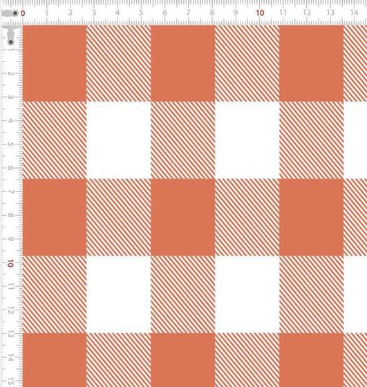 Imagem de Metro Tecido Tricoline 100% Algodão  Xadrez