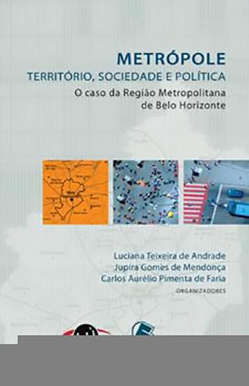 Imagem de Metropole:territorio sociedade e politica - PUC-MINAS