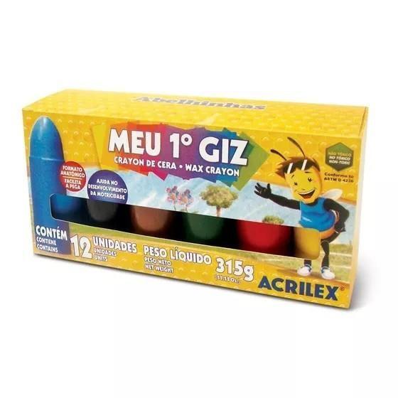 Imagem de Meu 1º Giz de Cera 12 cores