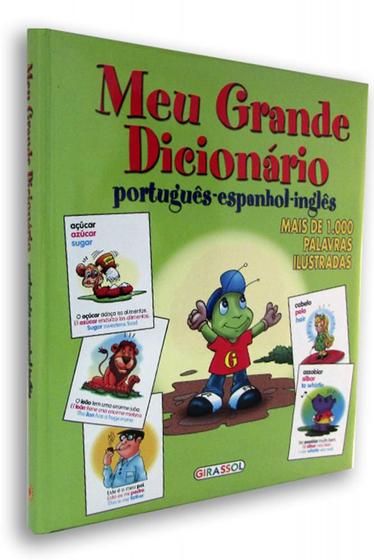 Imagem de Meu Grande Dicionário: Português - Espanhol - Inglês - Girassol