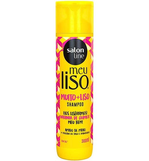 Imagem de Meu liso shampoo muito+liso com 300ml