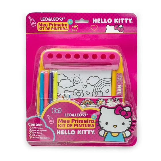 Imagem de Meu Primeiro Kit De Pintura Leo&Leo Hello Kitty