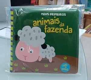 Imagem de Meus primeiros animais da fazenda - livro de banho - PÉ DA LETRA