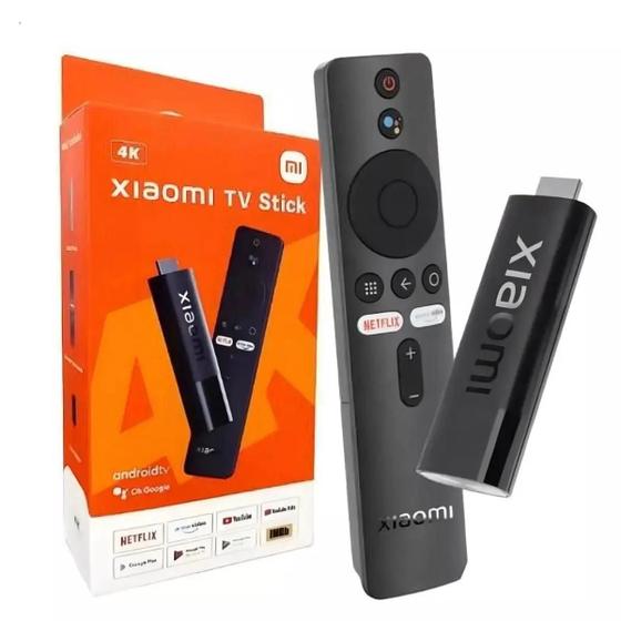 Imagem de Mi Tv Stick Android Com Controle De Voz Portátil Cor Preto