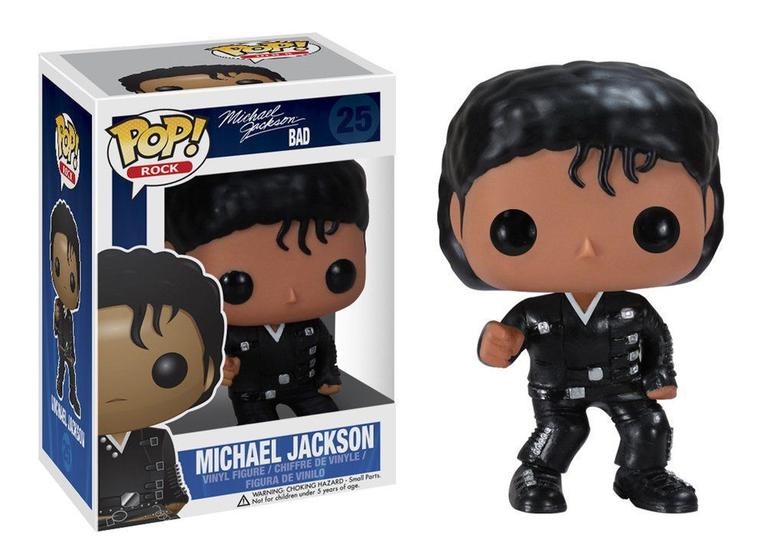 Michael Jackson Bad - Funko Pop Rock Raridade Menor preço em Michael Jackson Bad - Funko Pop Rock Raridade