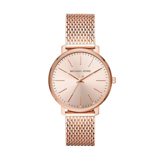 Imagem de Michael Kors Pyper Feminino Aço Inoxidável Quartzo Watch wi