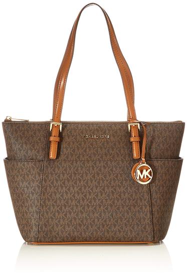 Imagem de MICHAEL Michael Kors Jet Set Item Leste/Oeste Top Zip Tote (