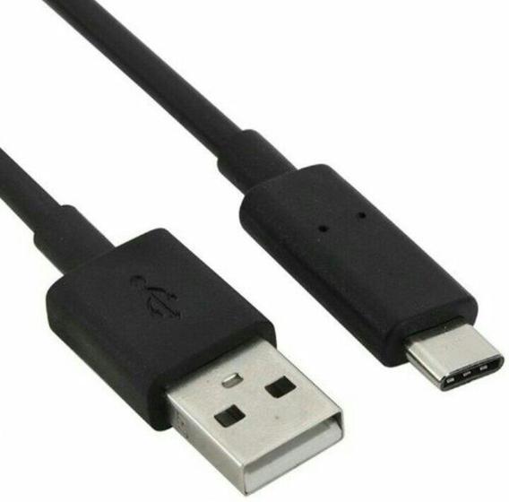 Imagem de Micro CABO USB TIPO C Universal - 1 Metros De Cabo - Preto.