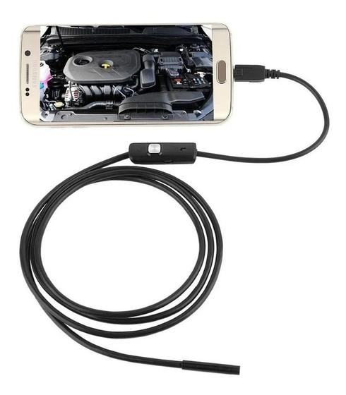 Imagem de Micro Câmera Hd Endoscópica Usb Celular Android Pc Sonda