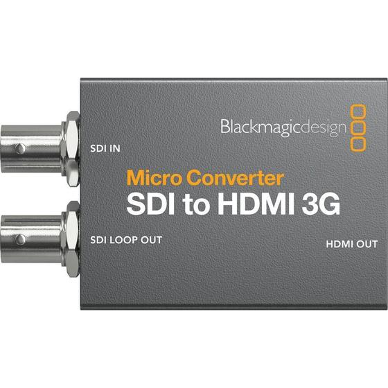 Imagem de Micro Conversor Sdi Para Hdmi 3G Blackmagic Design Com Fonte